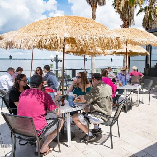 Outdoor Waterfront Dining