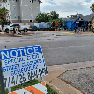 July 4th Parking & Access Notice at St. Johns River Steak & Seafood