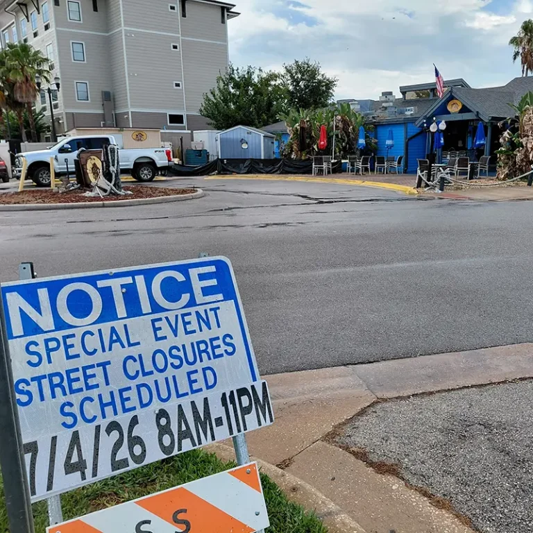 July 4th Parking & Access Notice at St. Johns River Steak & Seafood